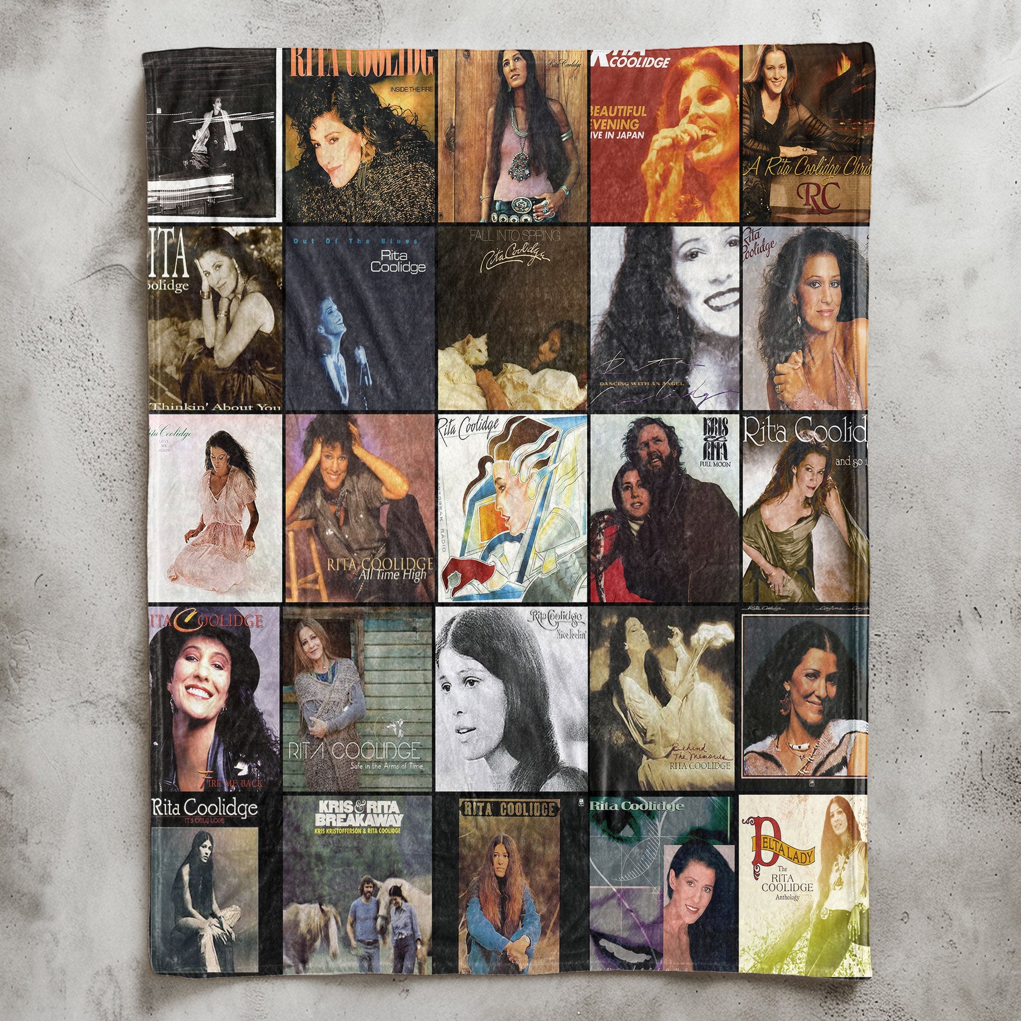 Rita Coolidge Sherpa Blanket A Timeless Tribute for True Music Lovers