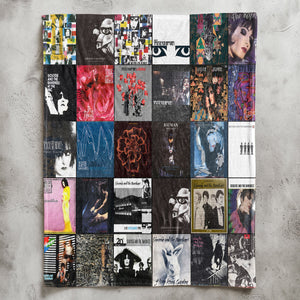 Siouxsie & The Banshees Sherpa Blanket A Gothic Post-Punk Legacy in Every Stitch