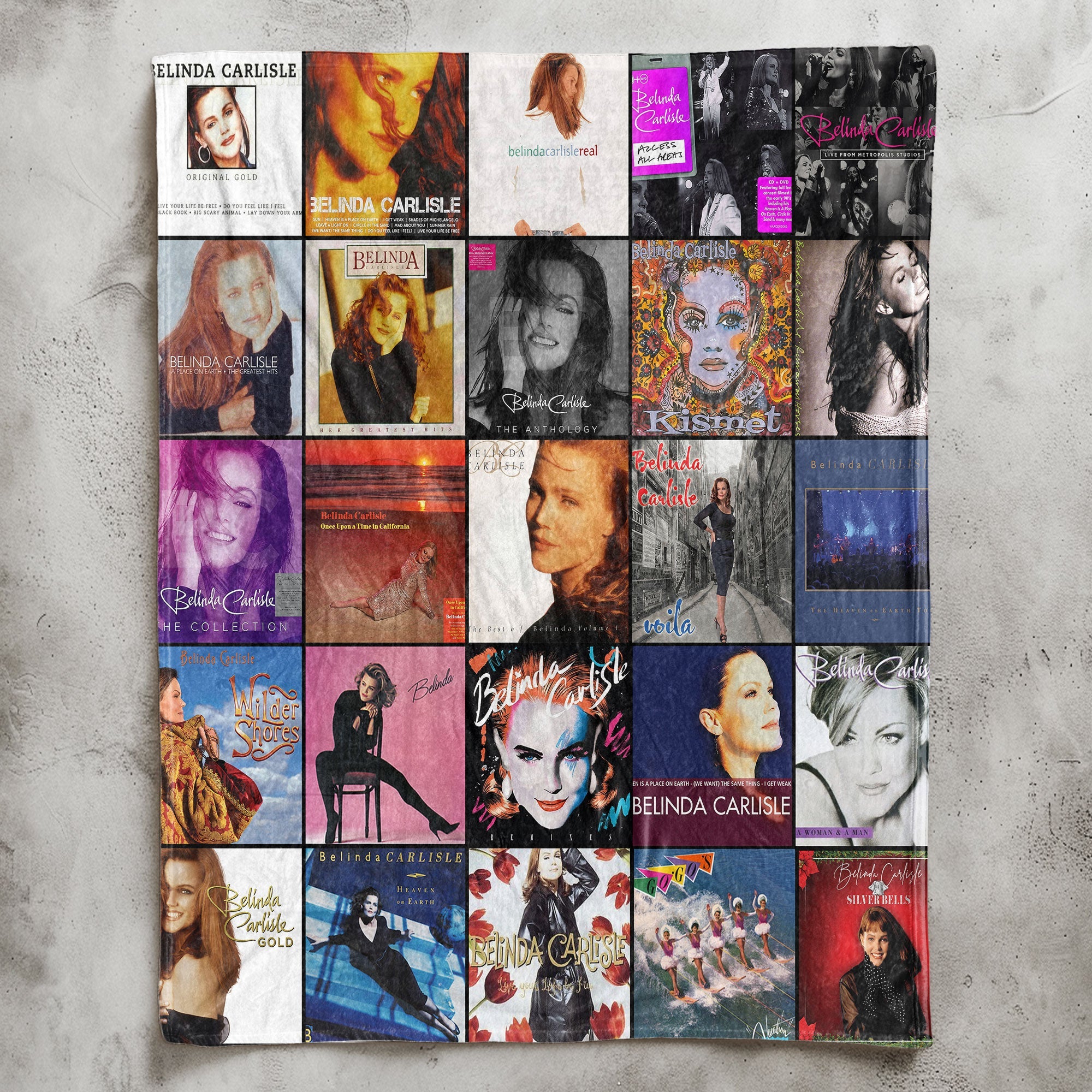 Belinda Carlisle Sherpa Blanket A Warm Journey Through Timeless Hits