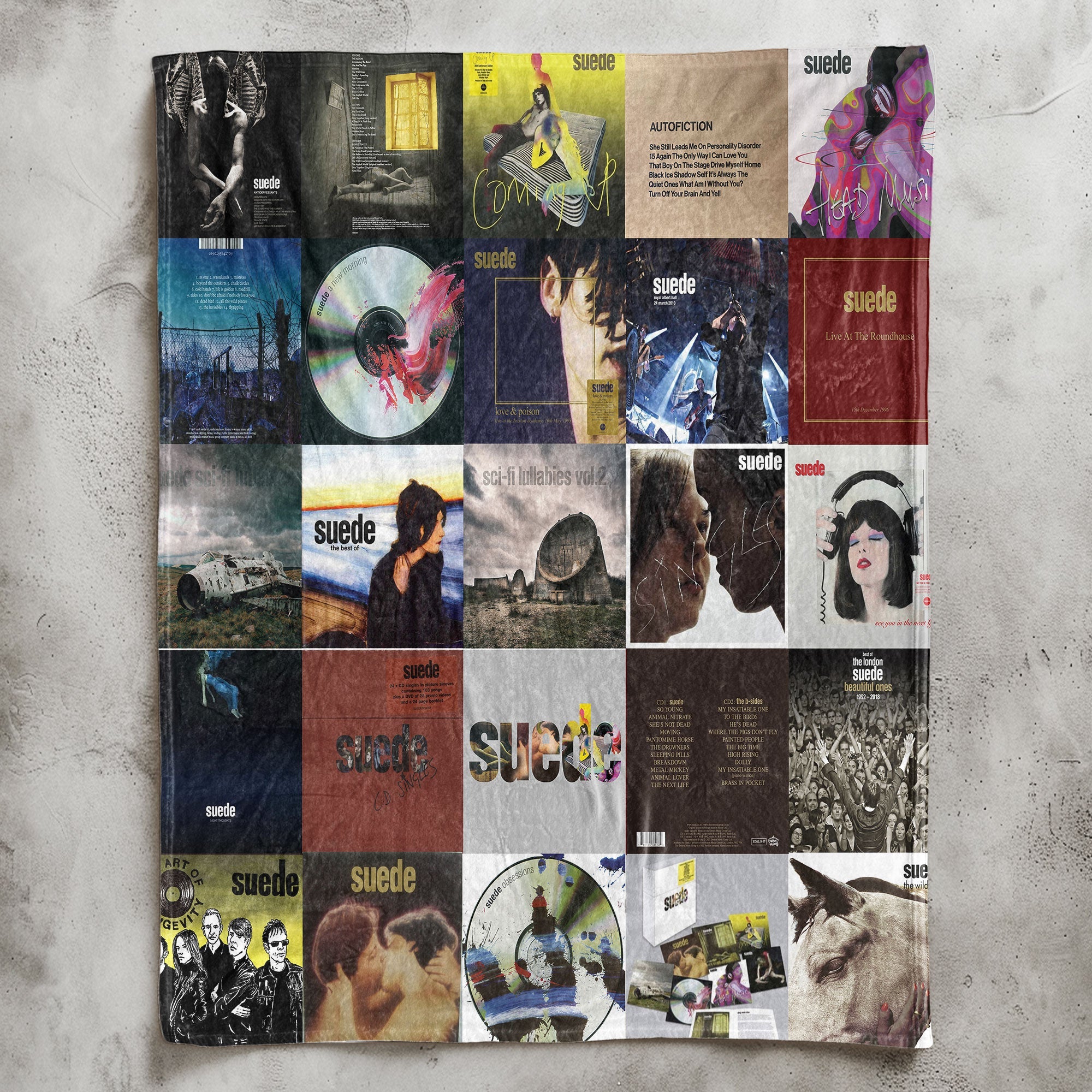 Suede Sherpa Blanket A Britpop Dream for True Devotees