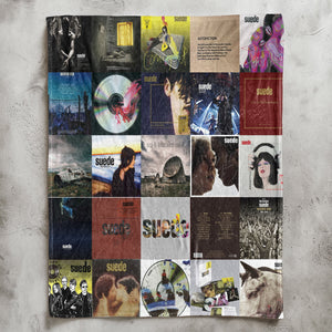 Suede Sherpa Blanket A Britpop Dream for True Devotees