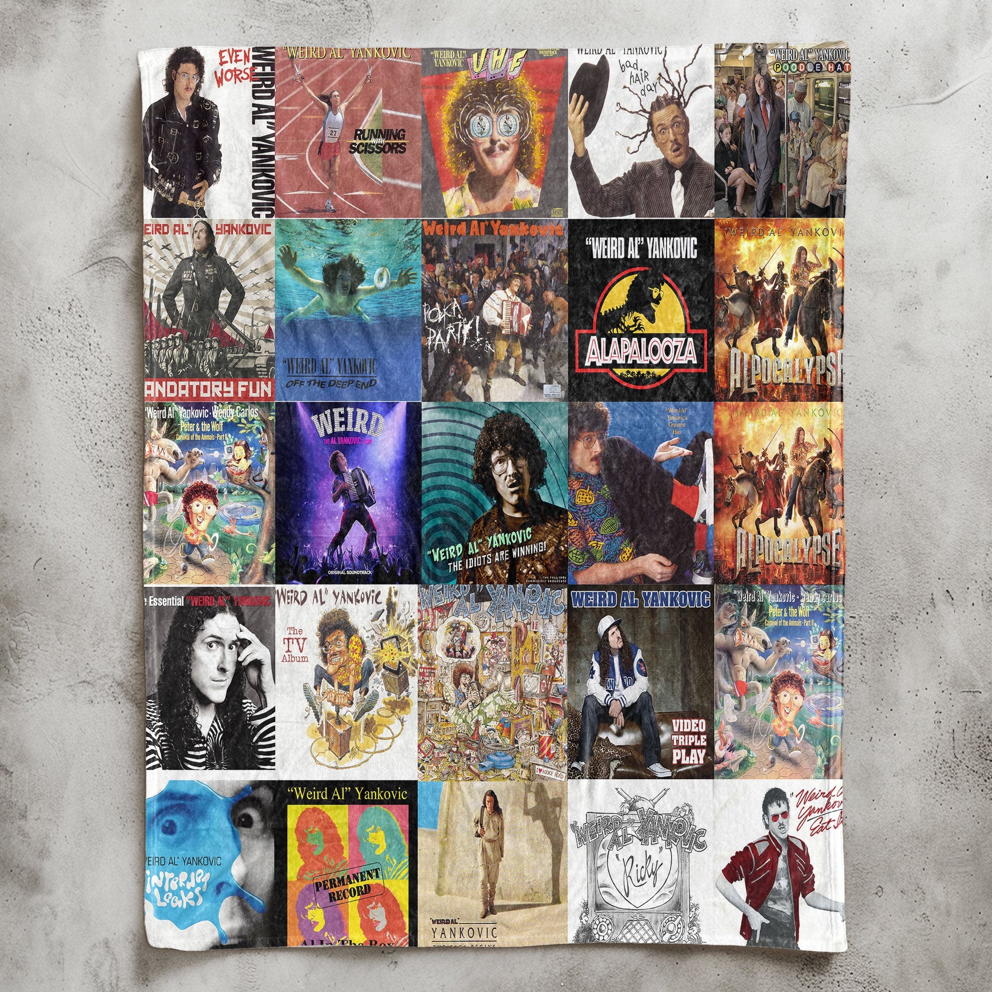 Weird Al Yankovic Sherpa Blanket A Whimsical, Comedy-Rock Tribute for True Fans