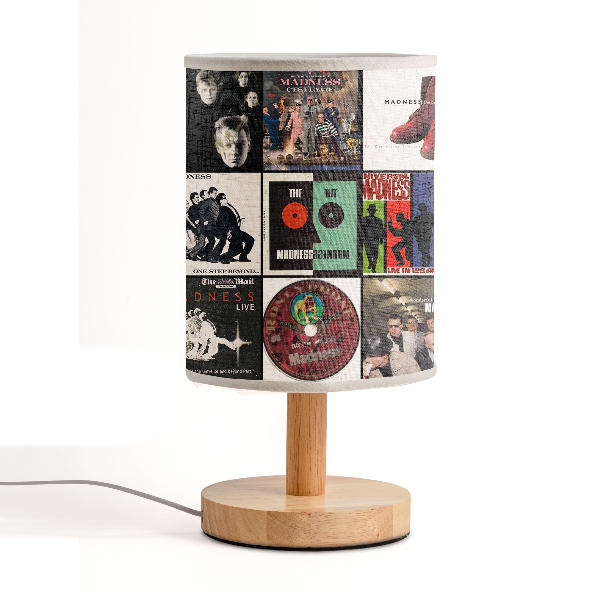 Madness Fabric Lamp Ska Energy Meets Warm Glow 🎵💡