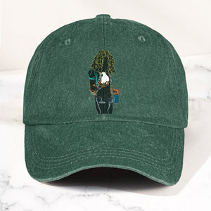 Robert Plant Denim Cap Retro Classic Rock Music Inspired Dad Hat (With Box)