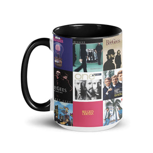 Bee Gees Accent Mug Classic Album Cover Collage Gift