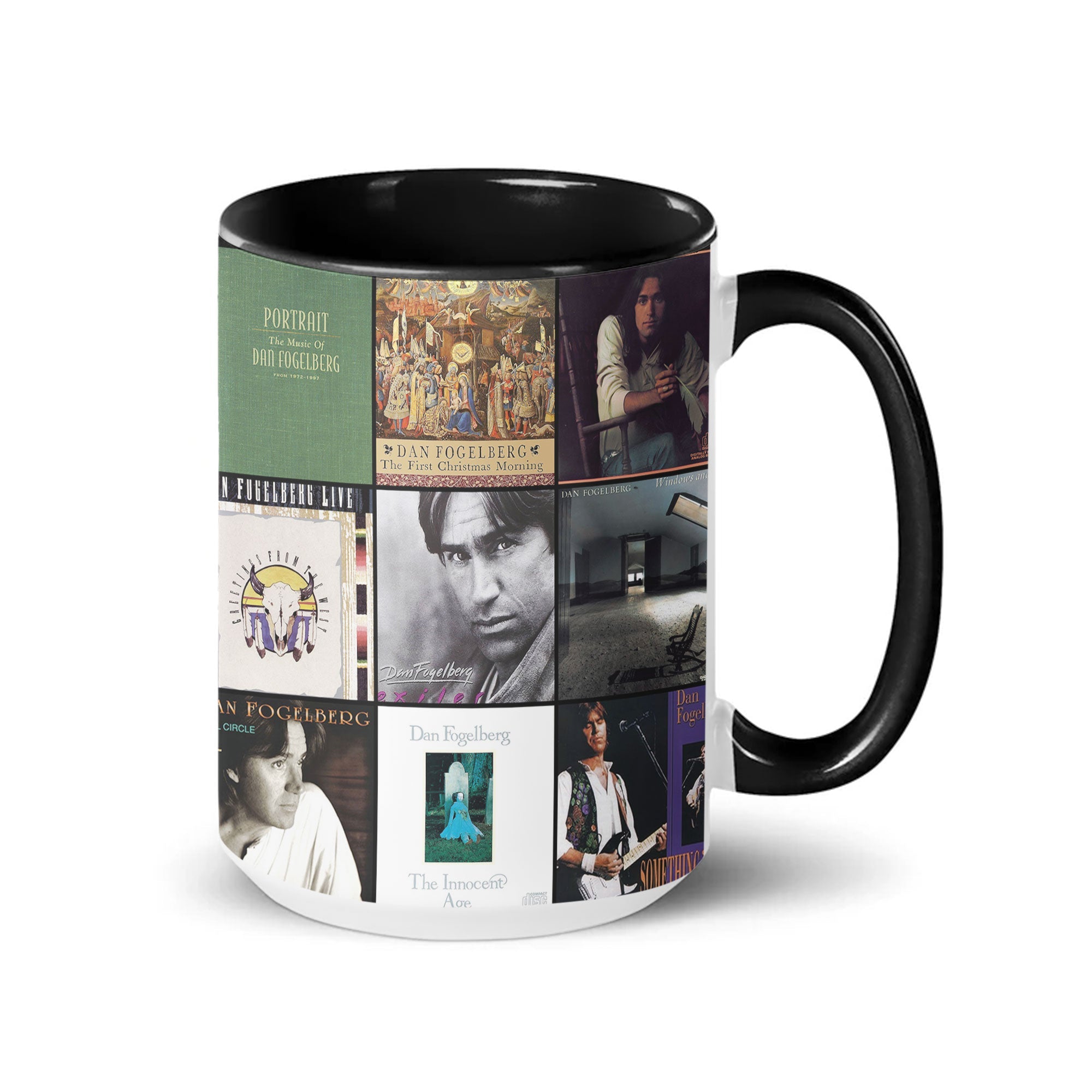 Dan Fogelberg Accent Mug Classic Album Cover Collage Gift
