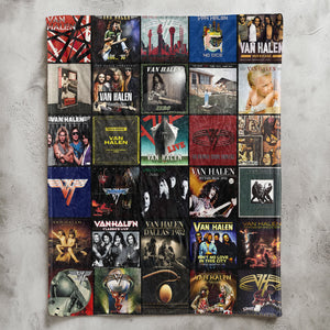 Van Halen Sherpa Blanket A Warm Tribute to Rock’s Wildest Era