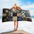 Creed Beach Towel Album Cover Collage Classic Rock Towel
