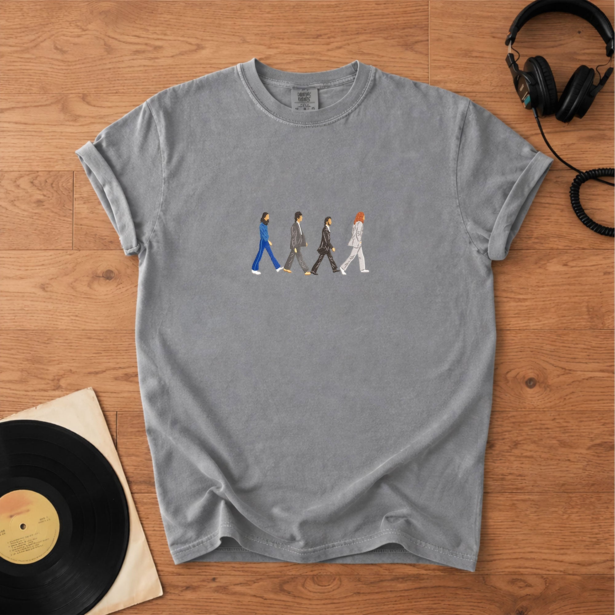 The Beatles Band Abbey Road Comfort Tee Classic Album Graphic Shirt