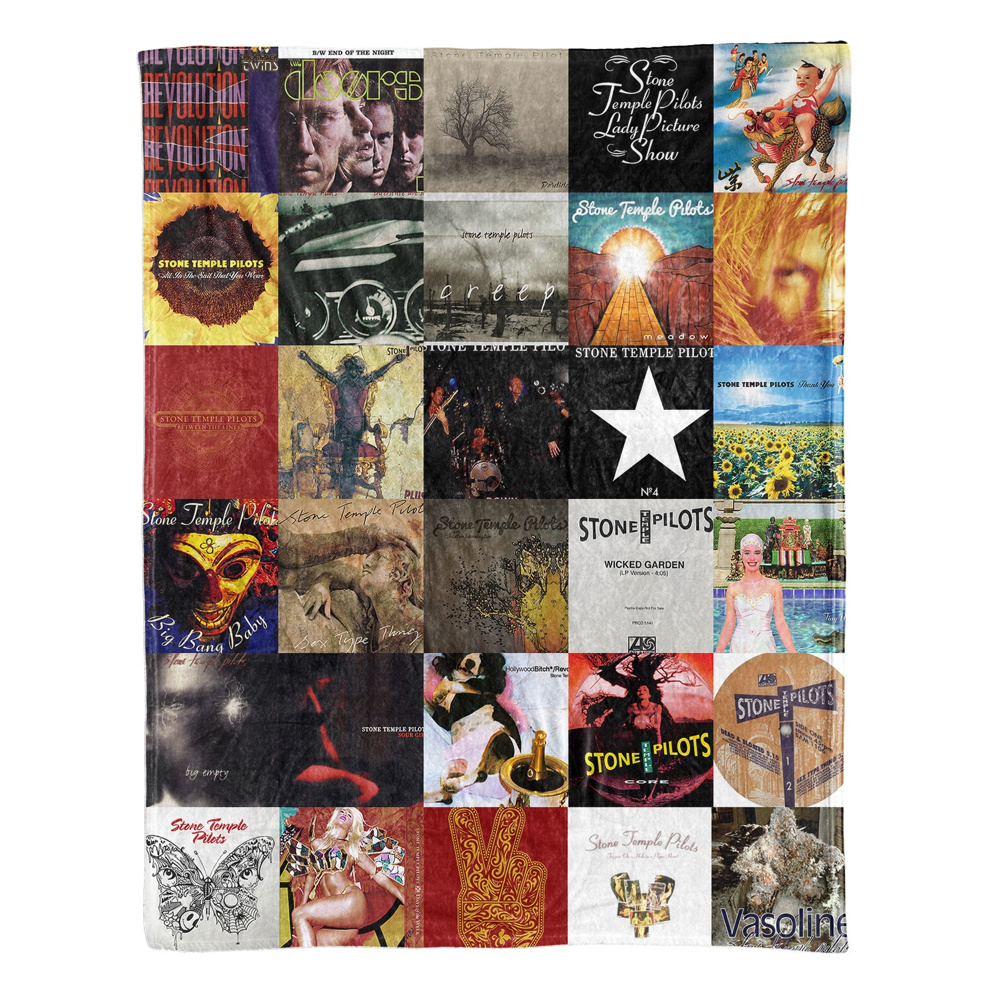 Stone Temple Pilots Sherpa Blanket A Grunge-Era Tribute for True Fans