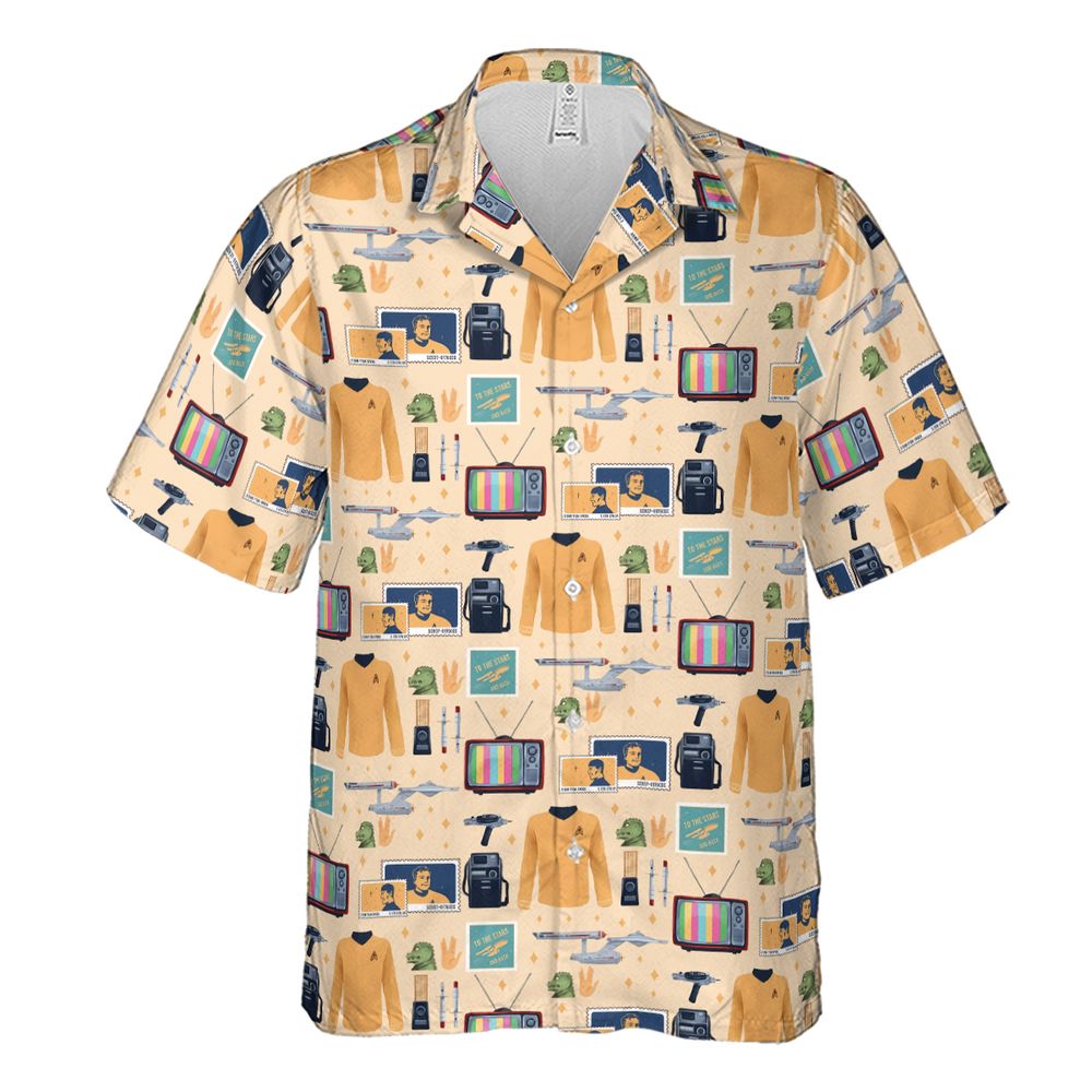 Hawaiian Shirt - PZ3G54CU -  - 2