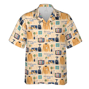Hawaiian Shirt - PZ3G54CU -  - 2