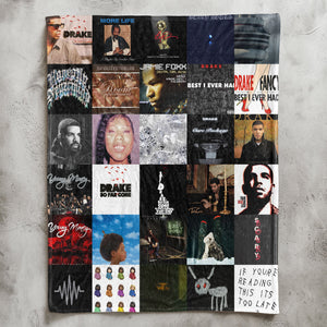 Drake Sherpa Blanket A Luxe Tribute to Every Era of an Icon