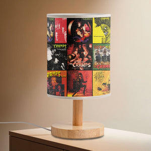 The Cramps Albums Fabric Lamp Light of Punk Rock Madness