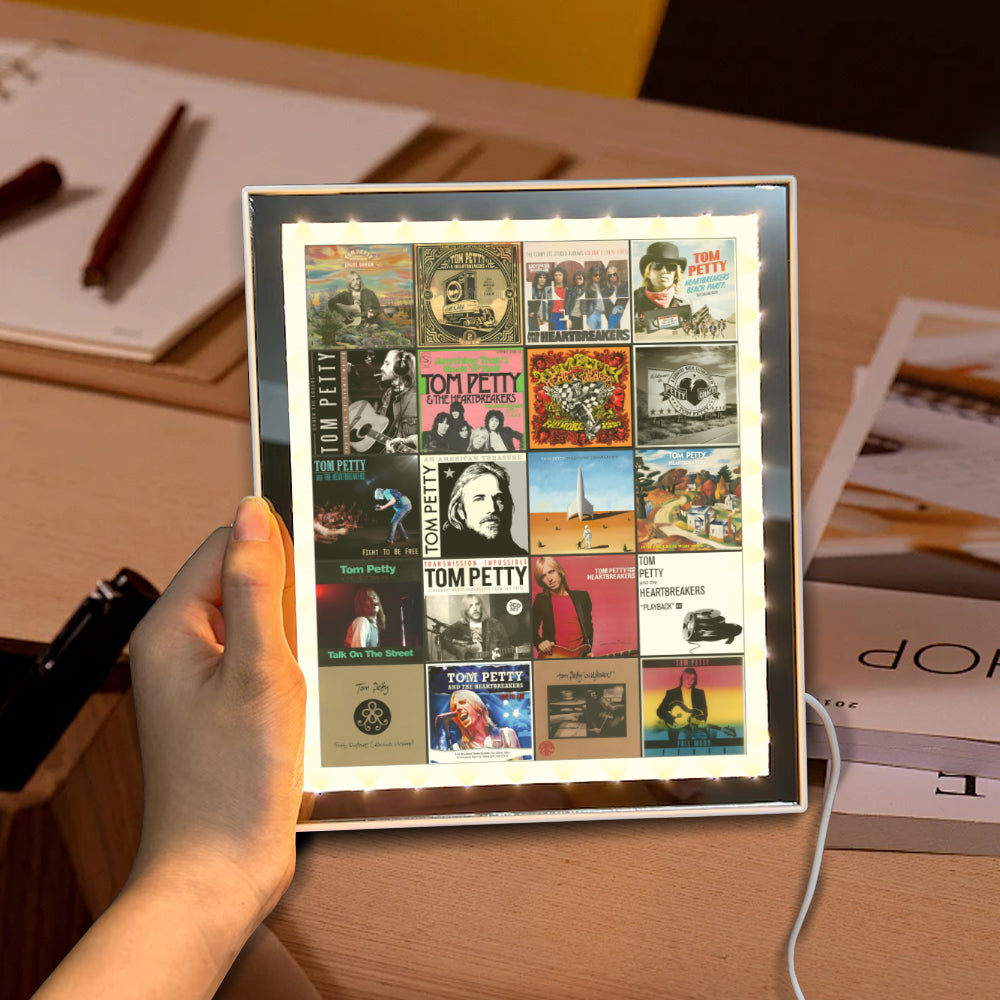 Tom Petty Acrylic Light Mirror Dual-Mode Tribute to a Rock Icon