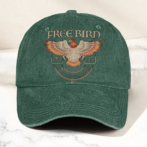 Lynyrd Skynyrd Denim Cap “Free Bird” Vintage Eagle Dad Hat