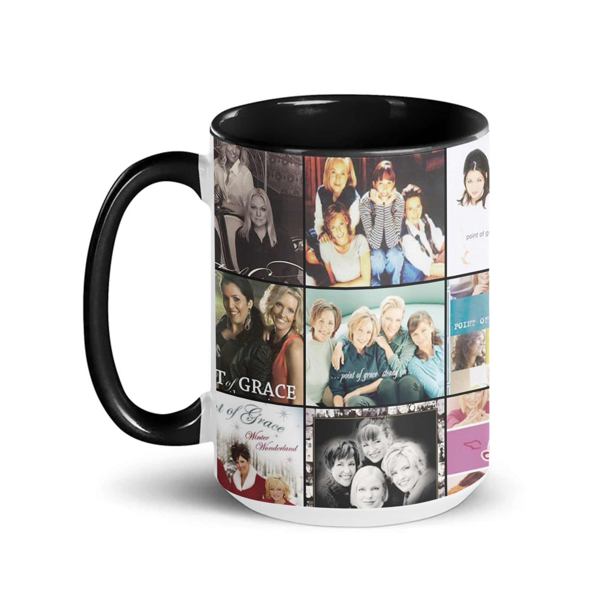 Point of Grace Accent Mug Inspirational Album Cover Collage Gift