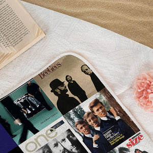 Bee Gees Beach Towel Album Cover Collage Classic Rock Towel