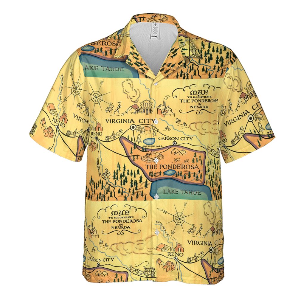 Map of The Ponderosa -  - 2