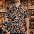 Action Hero Bullet Portrait Hawaiian Shirt