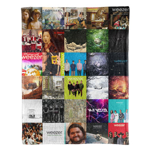 Weezer Sherpa Blanket A Cozy Tribute to Alt-Rock’s Most Iconic Eras