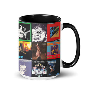 Steve Miller Band Accent Mug Classic Album Cover Collage Gift for Rock Fans