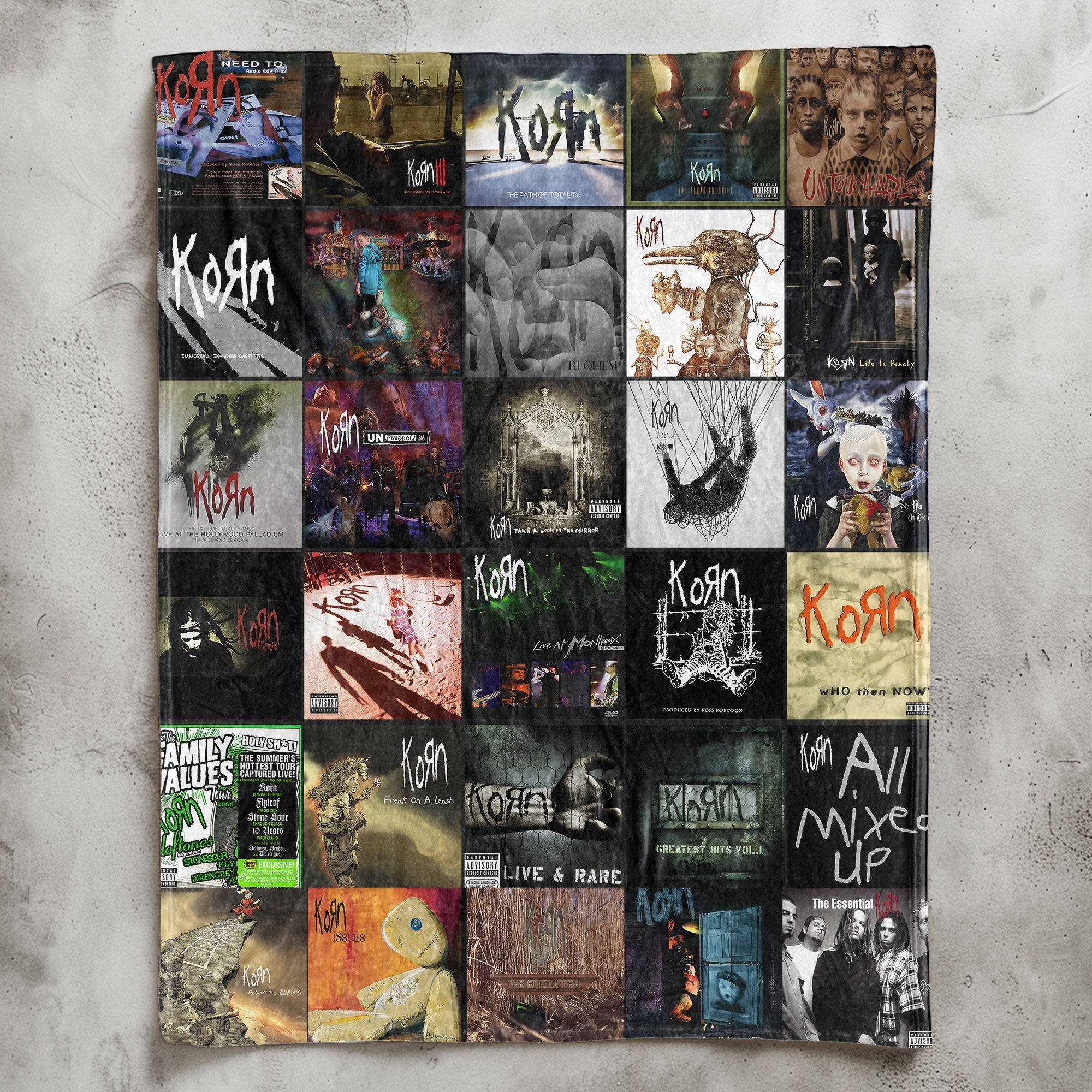 KoRn Sherpa Blanket A Raw, Nostalgic Tribute to Nu-Metal Legends