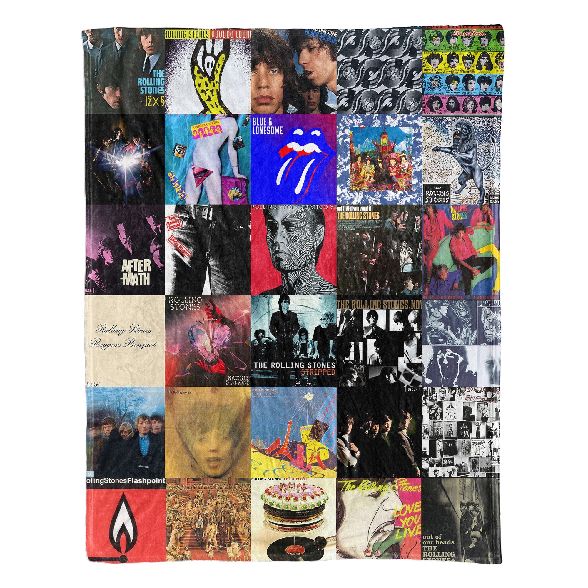 The Rolling Stones Sherpa Blanket A Rock ’n’ Roll Legacy You Can Wrap Up In