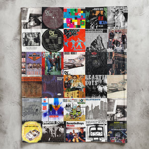 Beastie Boys Sherpa Blanket Hip-Hop & Punk Fusion Warmth Wrapped in Iconic Album Art
