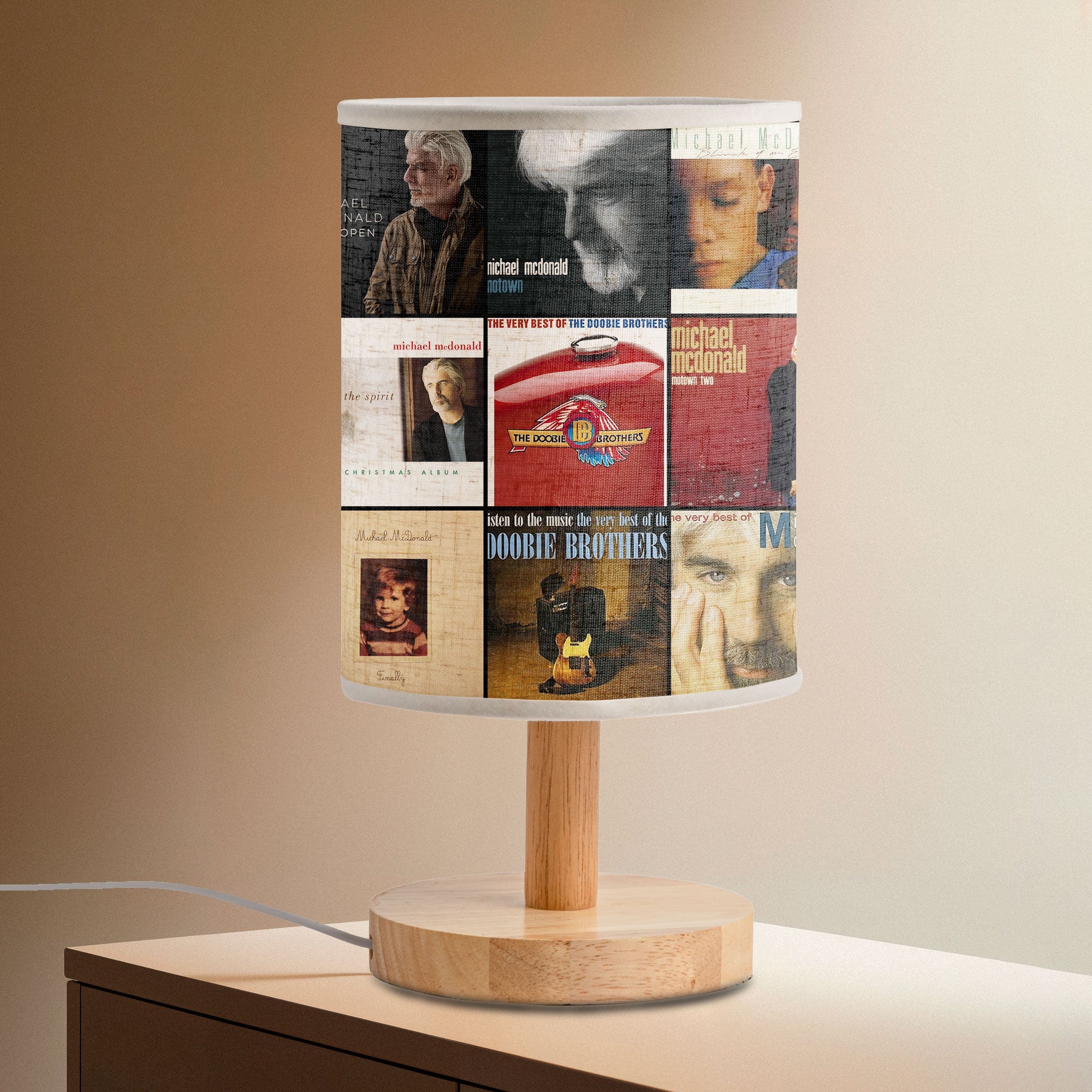 Michael McDonald Fabric Lamp Soulful Classics & Doobie Brothers Tribute