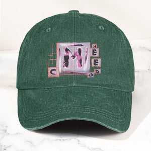 1990's Depeche Mode Rare! 1994 Tour Concert Denim Cap Vintage Music Merch Gift for Dad (With Box)