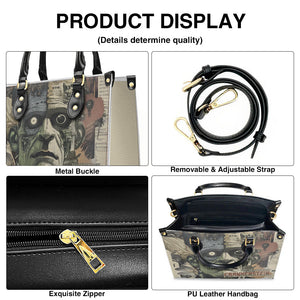 Mary Shelley’s Frankenstein Gothic Art Leather Handbag