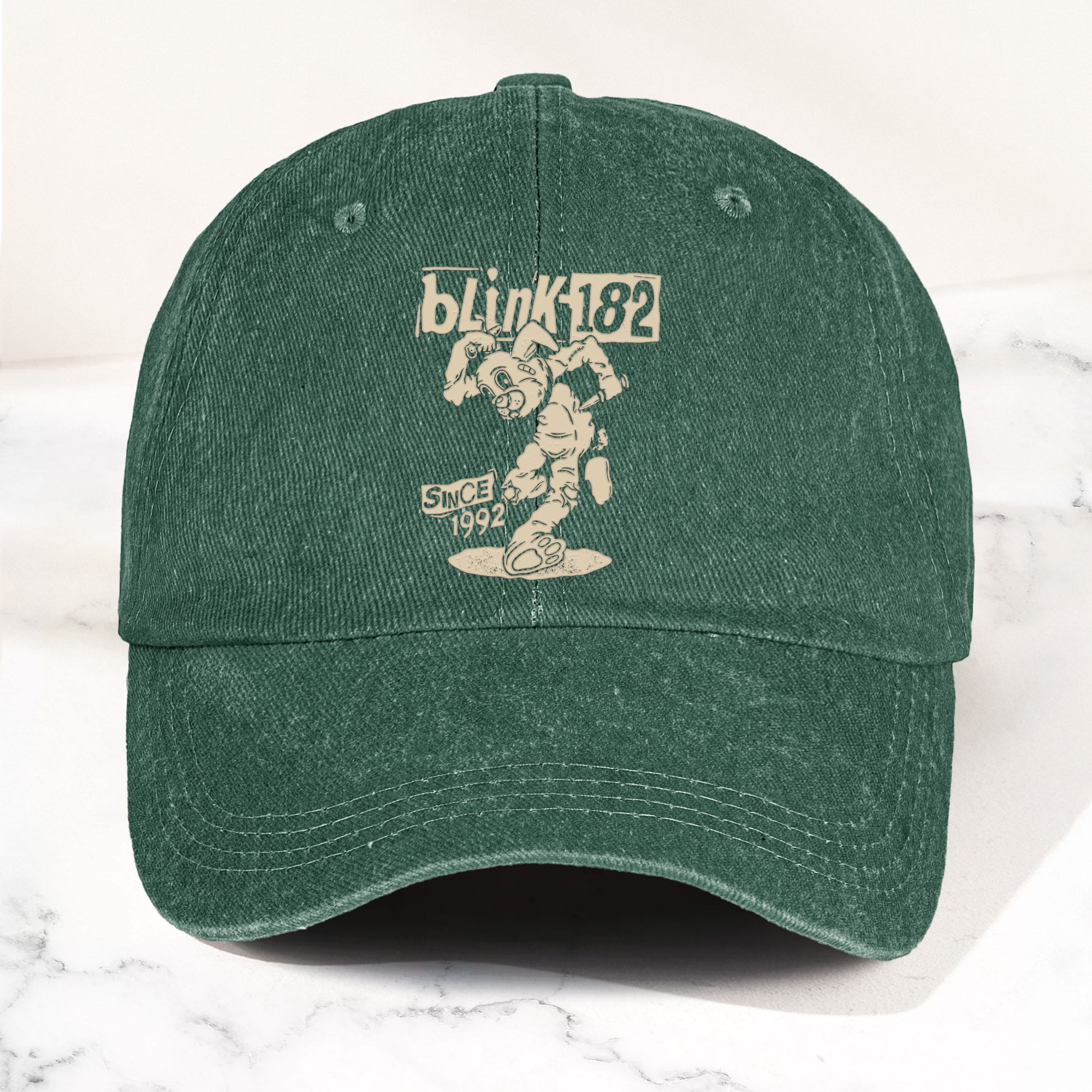 Blink-182 Denim Cap Bunny “Since 1992” Vintage Dad Hat (With Box)