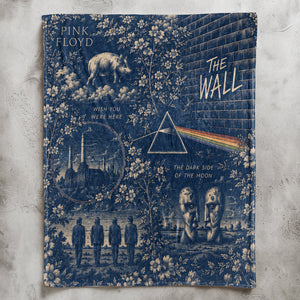 Pink Floyd Sherpa Blanket The Dark Side Of The Moon Vintage Blanket