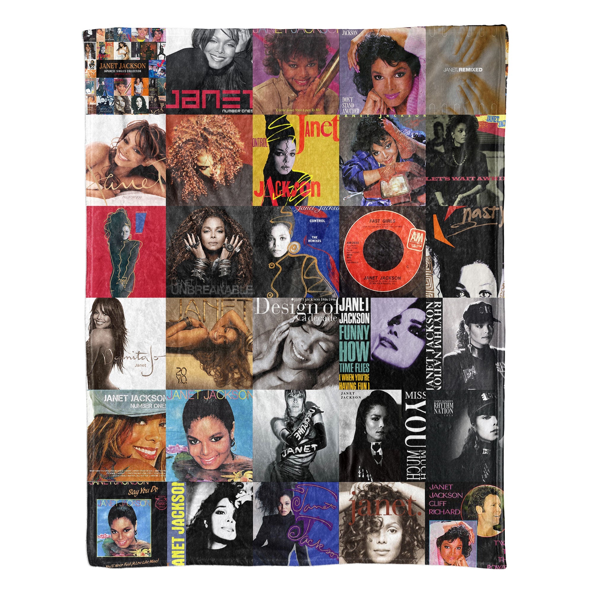 Janet Jackson Sherpa Blanket A Soft Tribute to an Icon