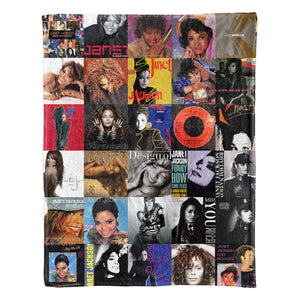 Janet Jackson Sherpa Blanket A Soft Tribute to an Icon
