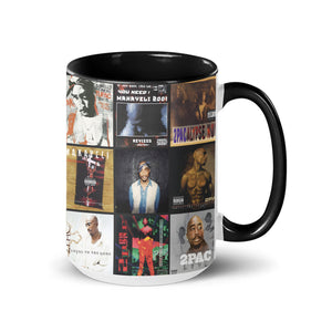 2Pac Accent Mug Iconic Album Cover Collage Gift