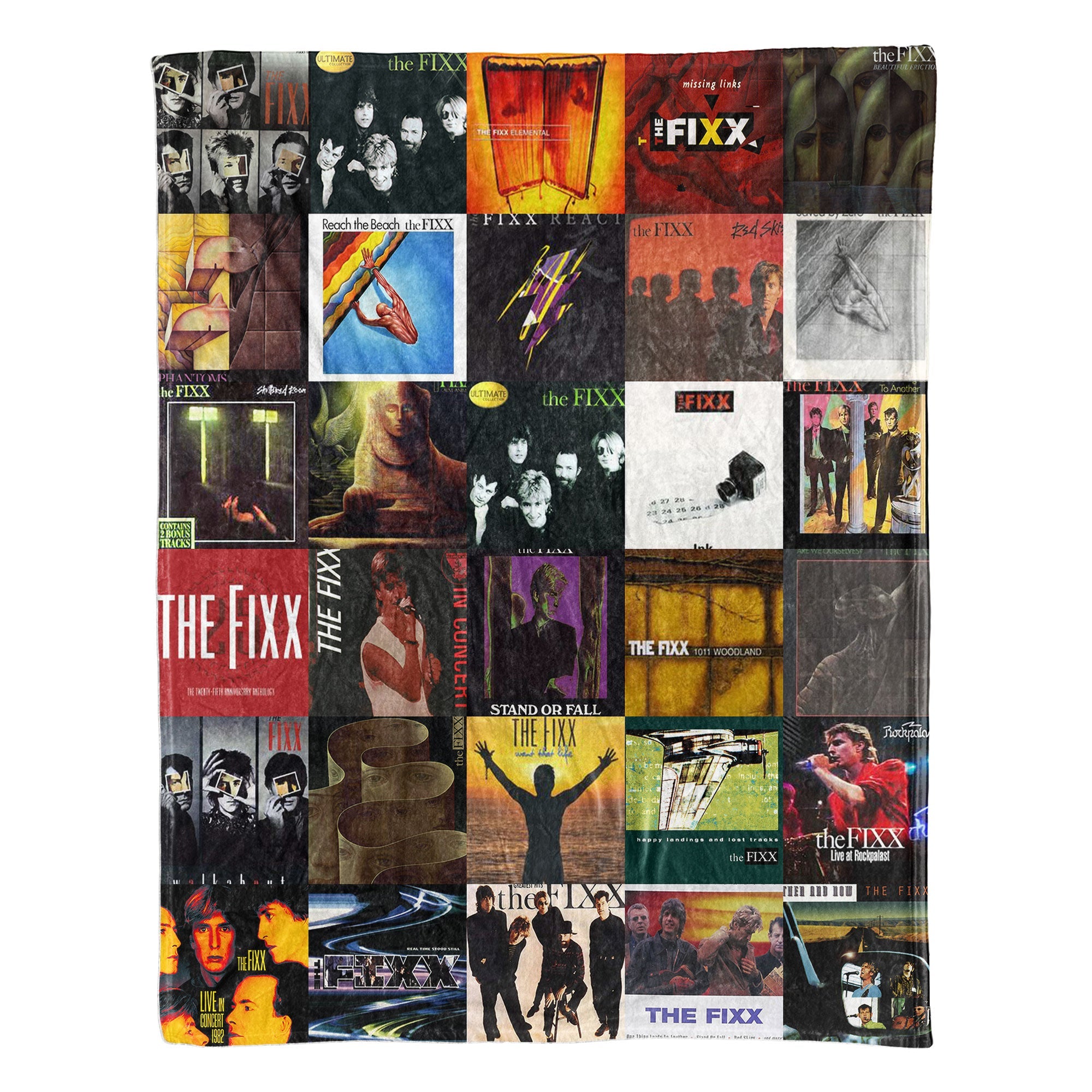 The Fixx Sherpa Blanket A Retro-New Wave Tribute for True Fans