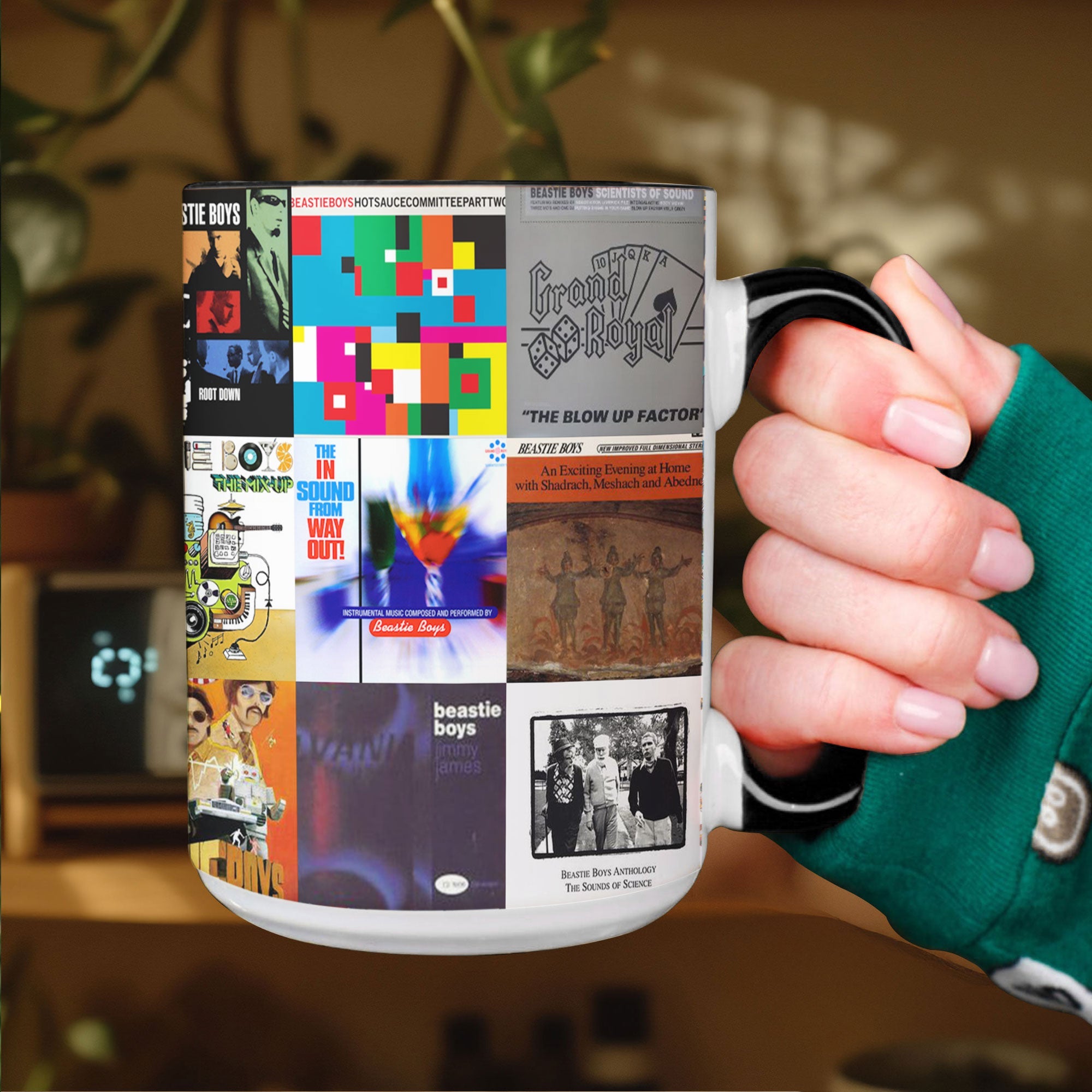 Beastie Boys Accent Mug Classic Album Cover Collage Gift