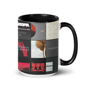 Interpol Accent Mug Alternative Rock Album Cover Collage Gift