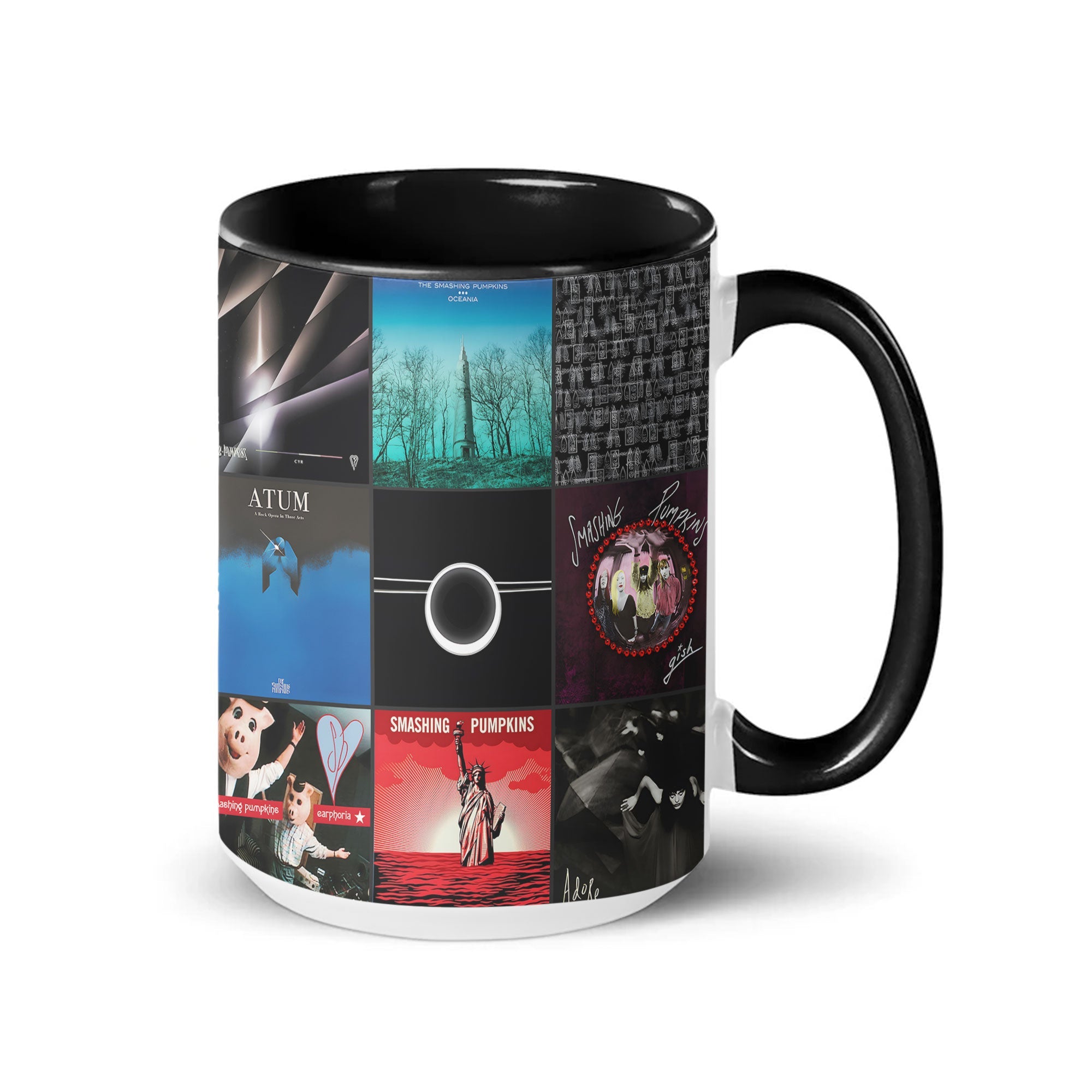 The Smashing Pumpkins Accent Mug Iconic Album Art Collage Gift