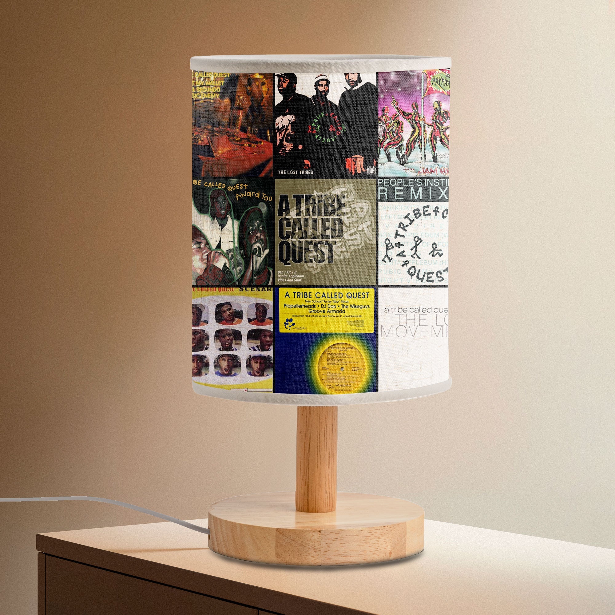 A Tribe Called Quest Fabric Lamp Hip-Hop Soul & Glow 🎧✨