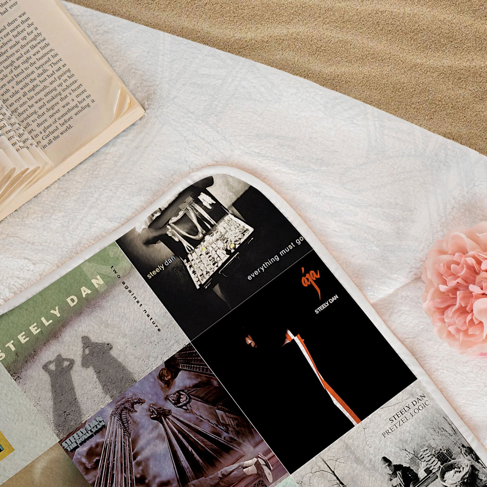 Steely Dan Beach Towel Album Cover Collage Classic Rock Towel