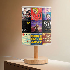 Broadway Classics Fabric Lamp A Cozy Tribute to Timeless Musicals