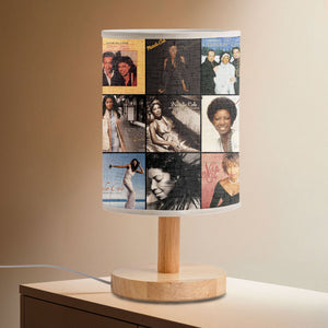 Natalie Cole Album Art Table Lamp Soul & Jazz Legend Decorative Light