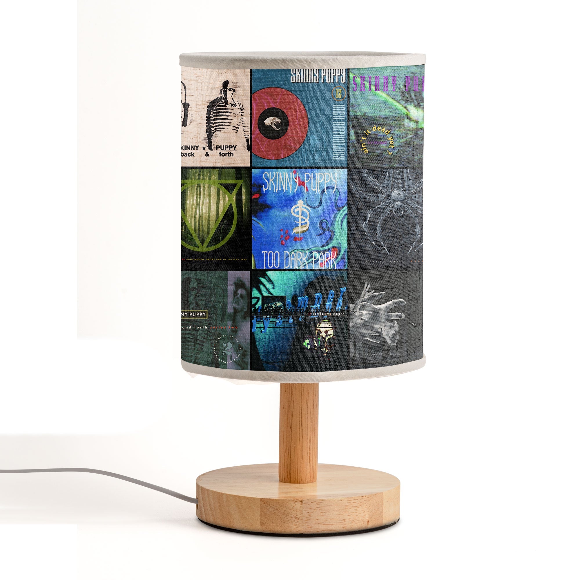 Skinny Puppy Albums Lamp Industrial Sound & Shadow ✨