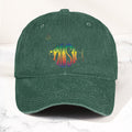 Phish Rainbow Fish Logo Denim Cap Retro Music Phish Cap Gift For Dad (With Box)
