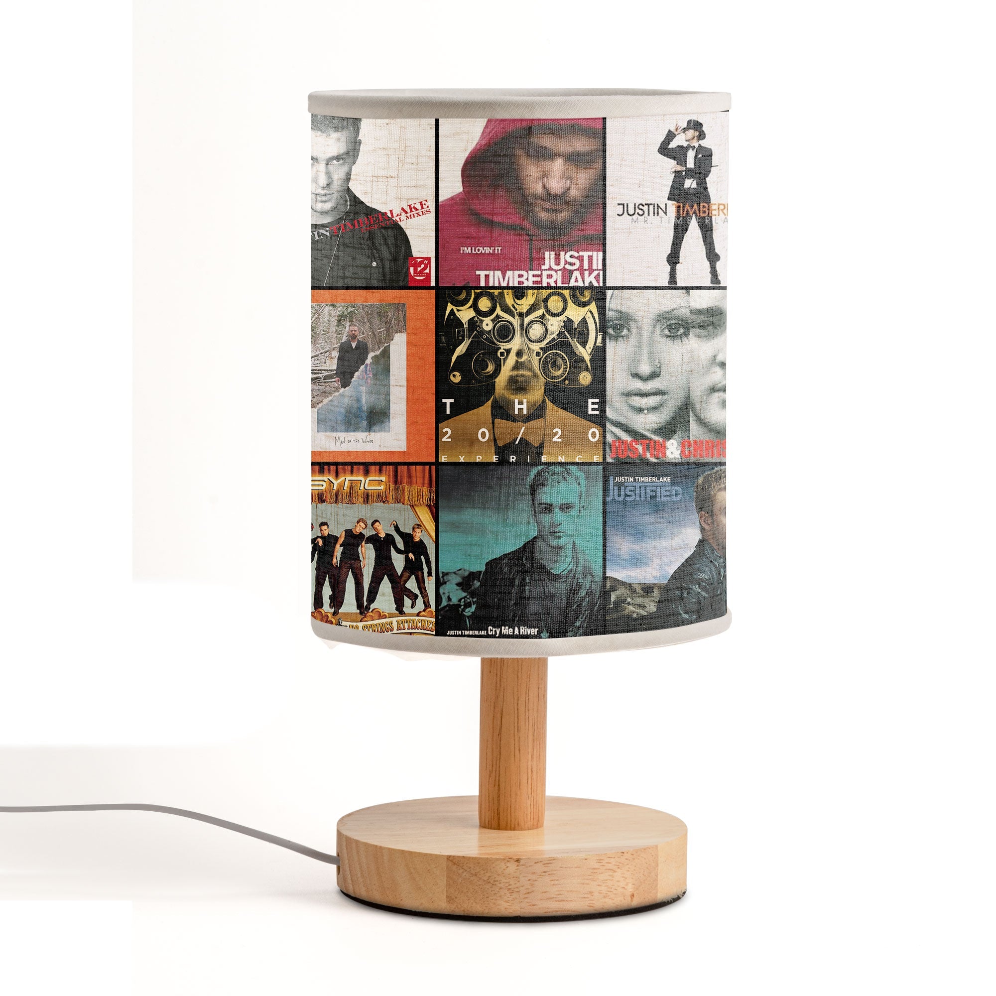 Justin Timberlake Album Art Lamp Soulful Pop & Timeless Groove