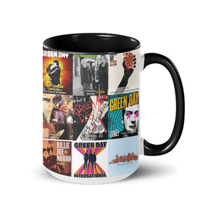 Green Day Accent Mug Classic Album Cover Collage Gift