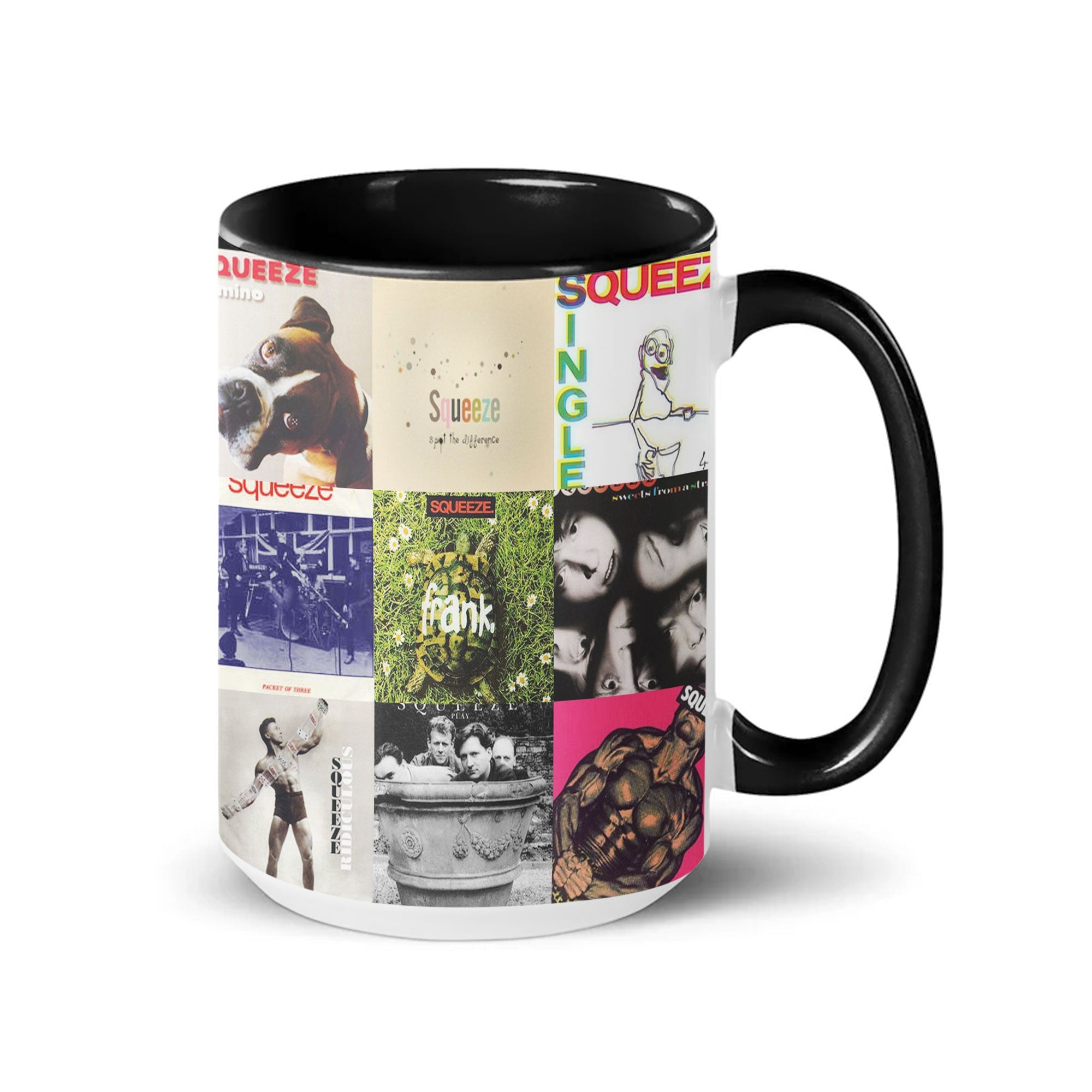Squeeze Accent Mug A Retro Tribute to Classic Albums
